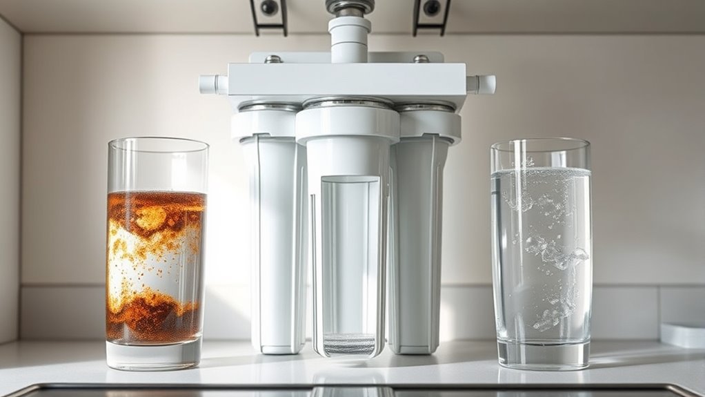 iron water filter factors
