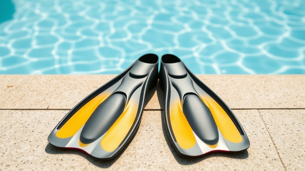 knee friendly flexible comfortable fins