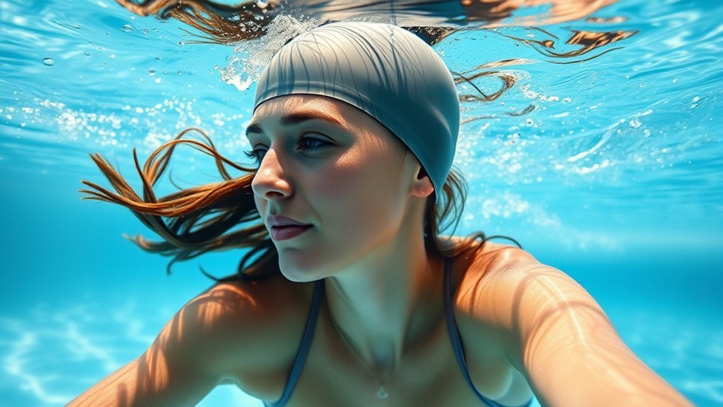 long hair swim cap tips