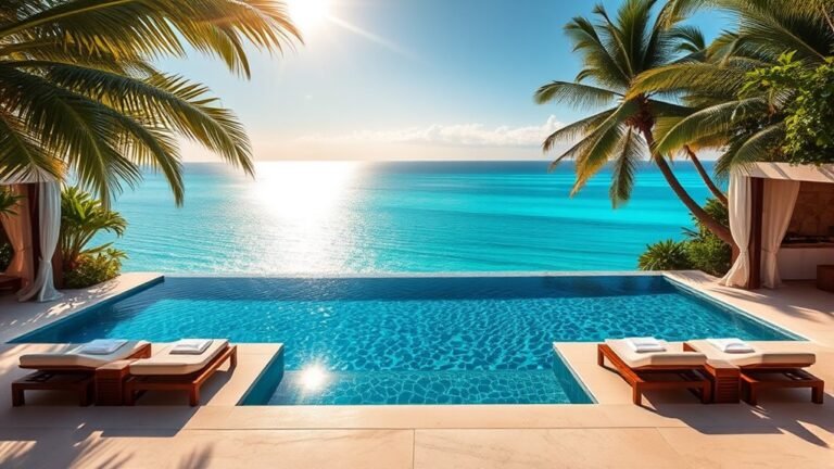luxury swim up suites
