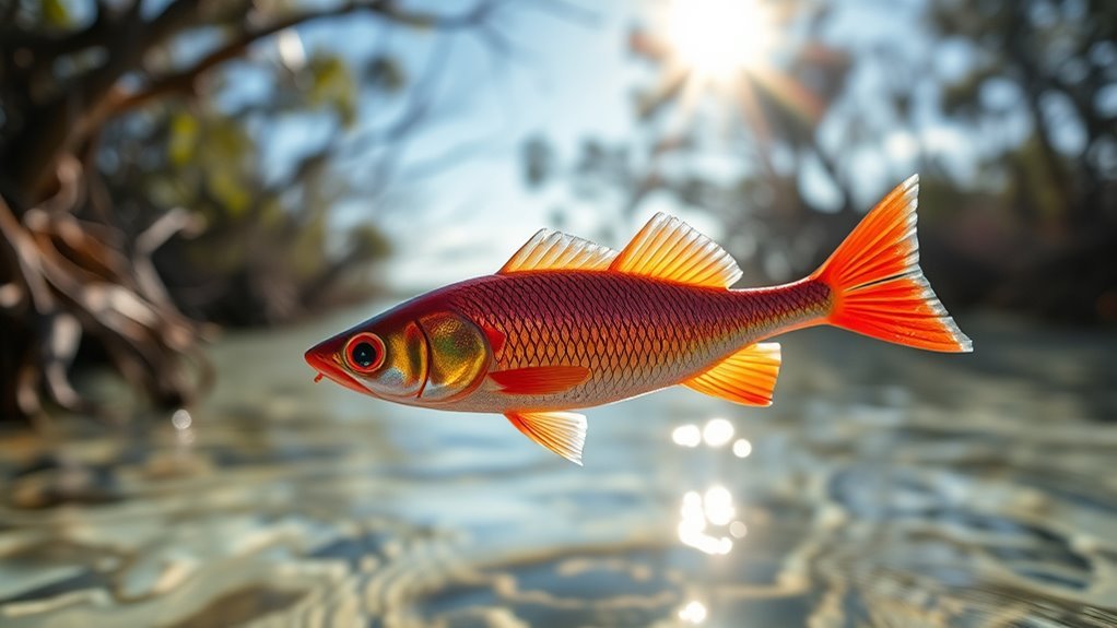 matching bait size and color