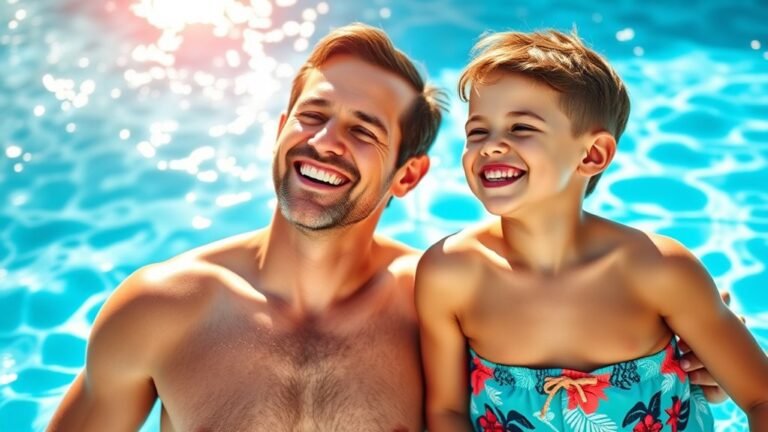 matching father son swimwear