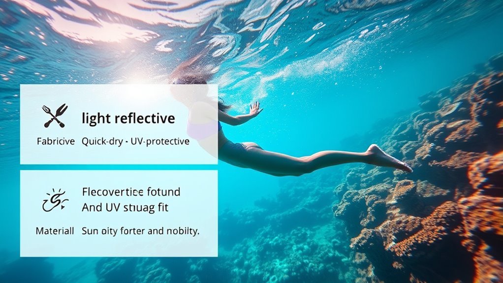 material fit uv protection durability