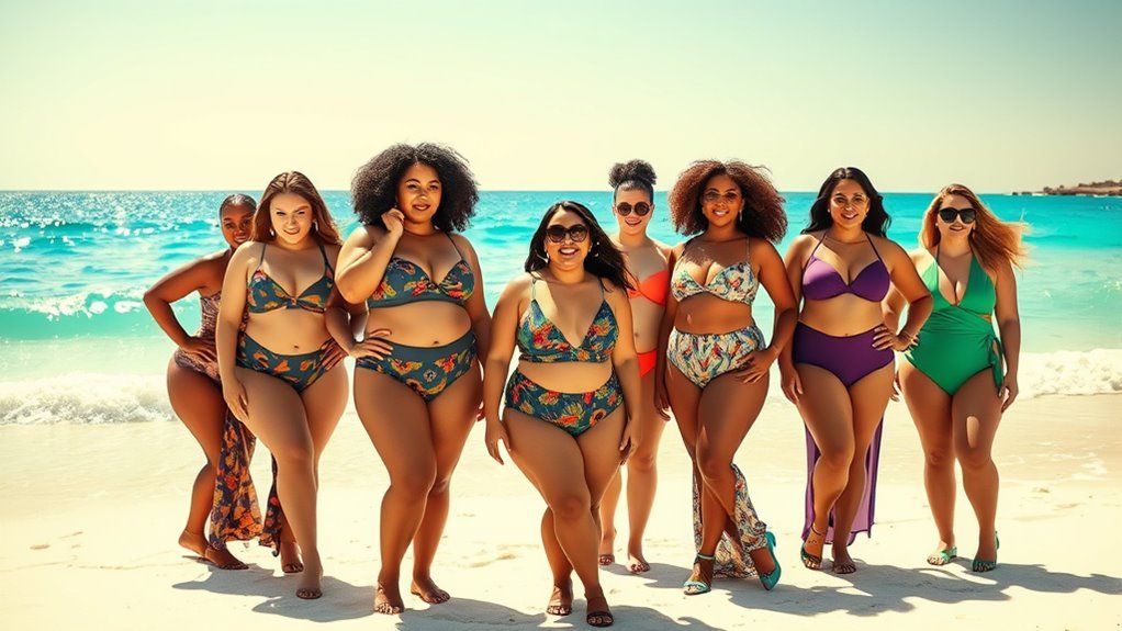 plus size swimwear options