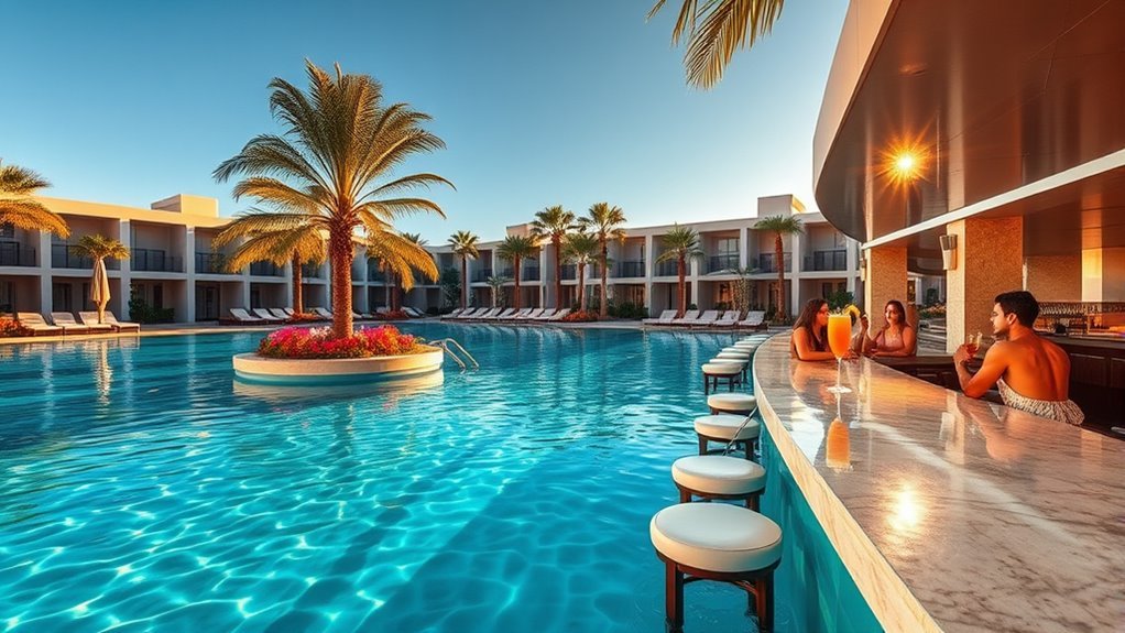 pool bar compatibility and safety