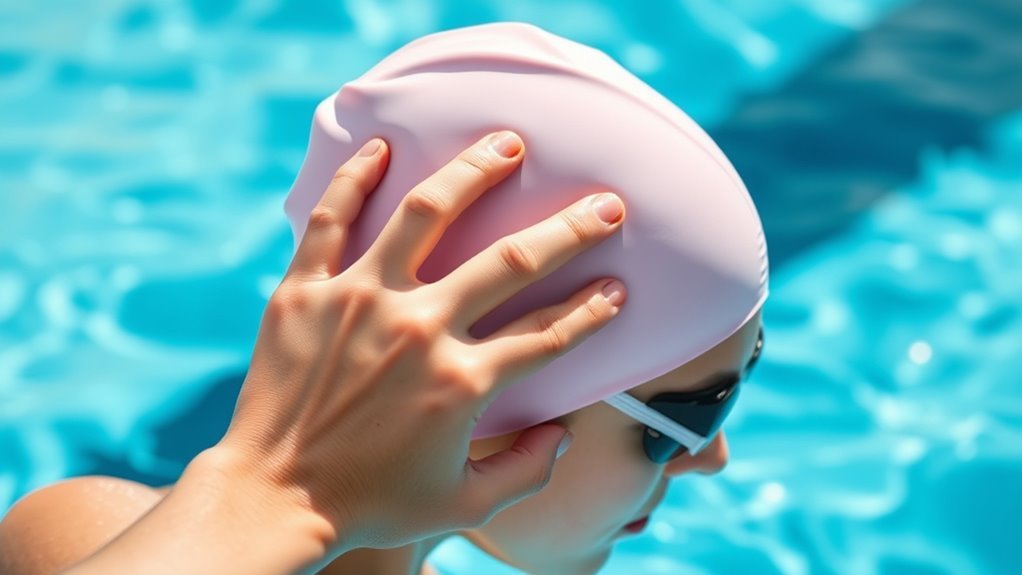 protective comfortable swim cap