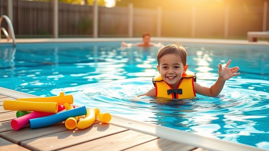 safe adjustable durable swim aids