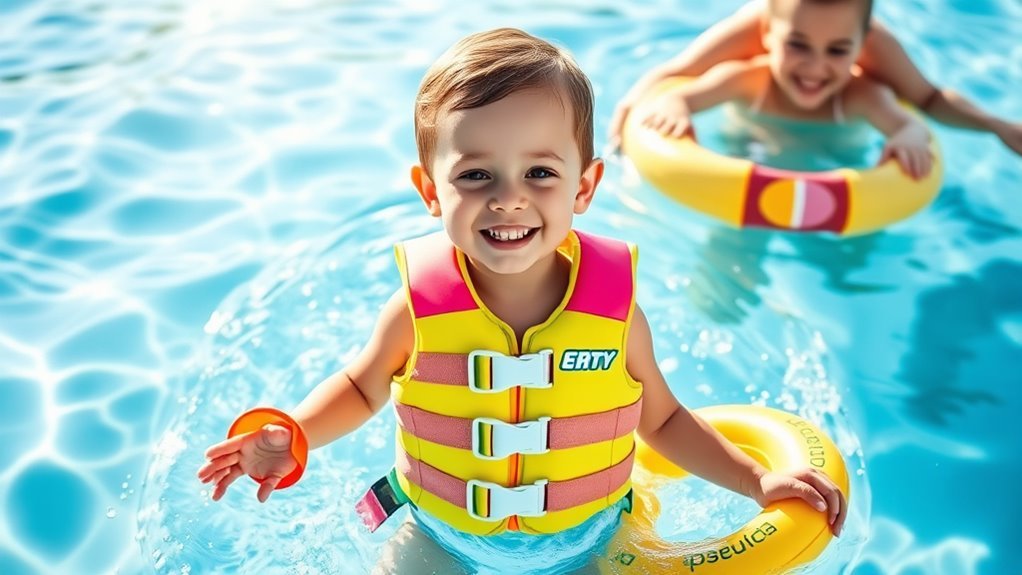 safe adjustable swim aids
