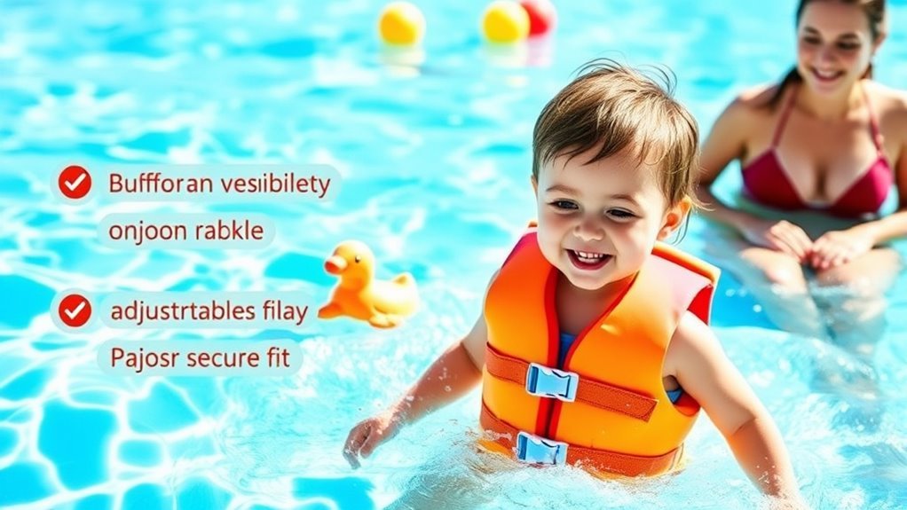 safe comfortable adjustable buoyancy