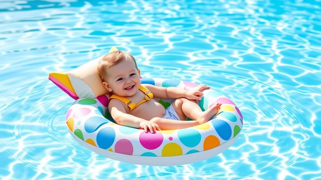 safe comfortable age appropriate float
