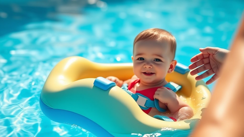 safe comfortable baby floaties