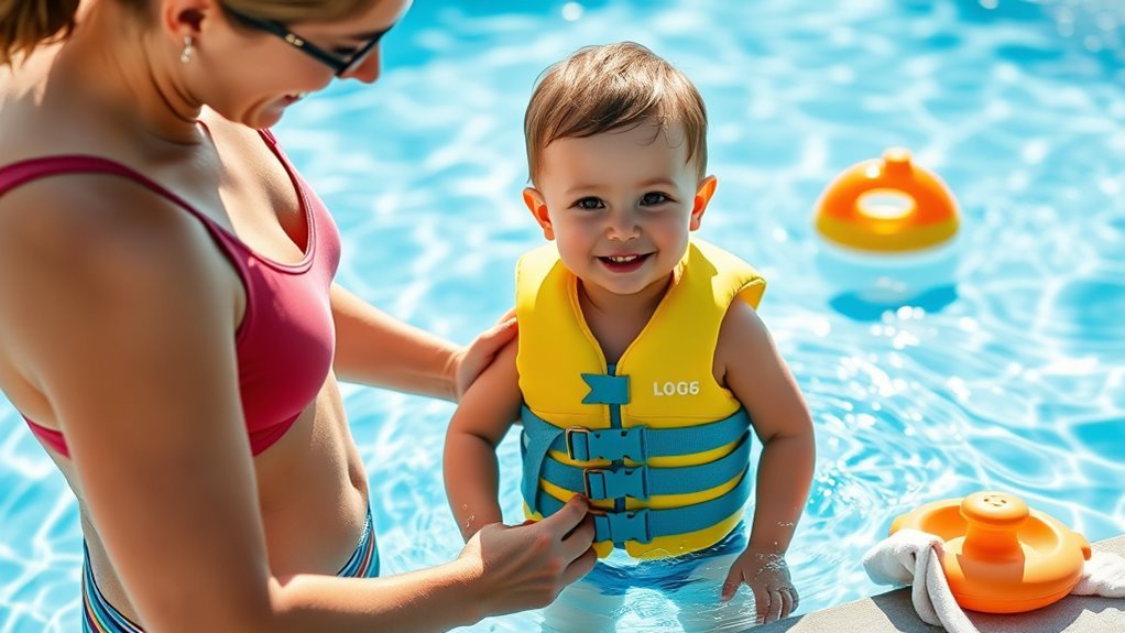 safe comfortable portable swim gear