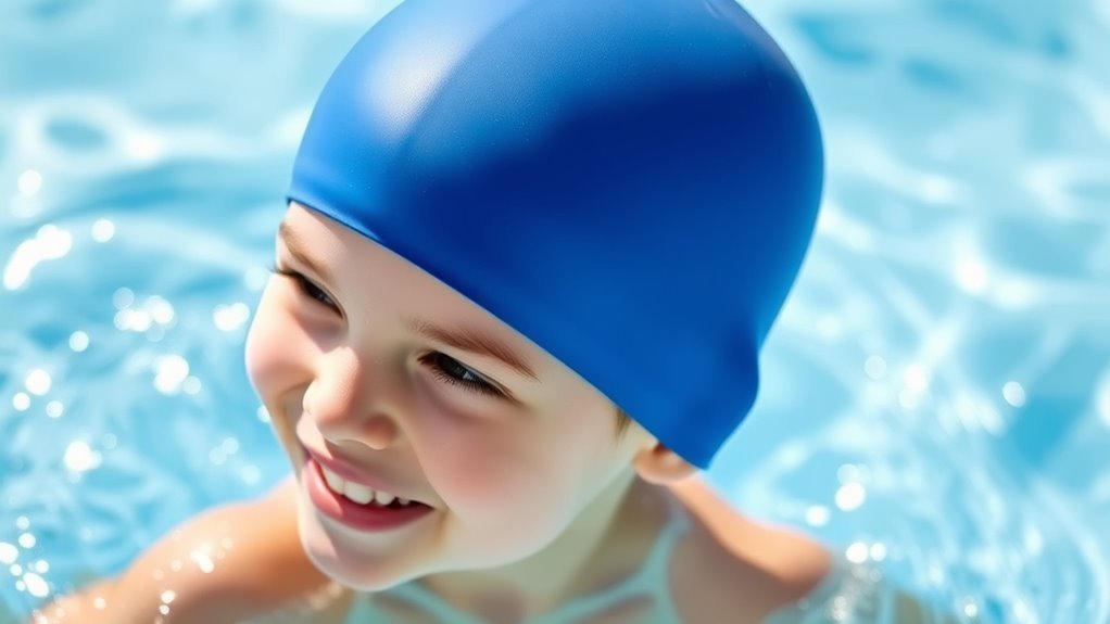 safe comfortable swim cap