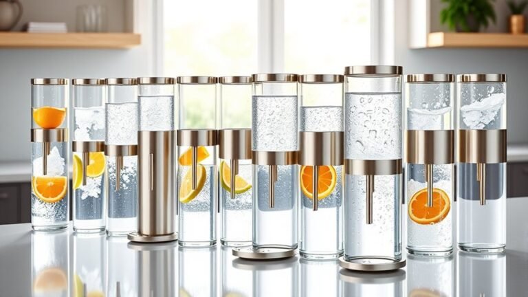 stylish glass water filters