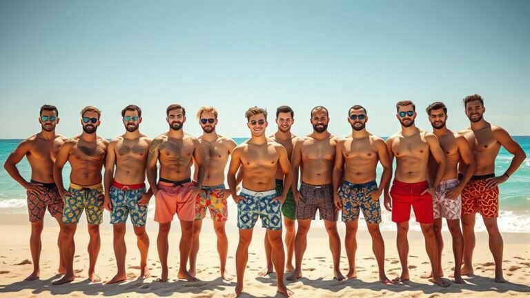 stylish men s swim trunks