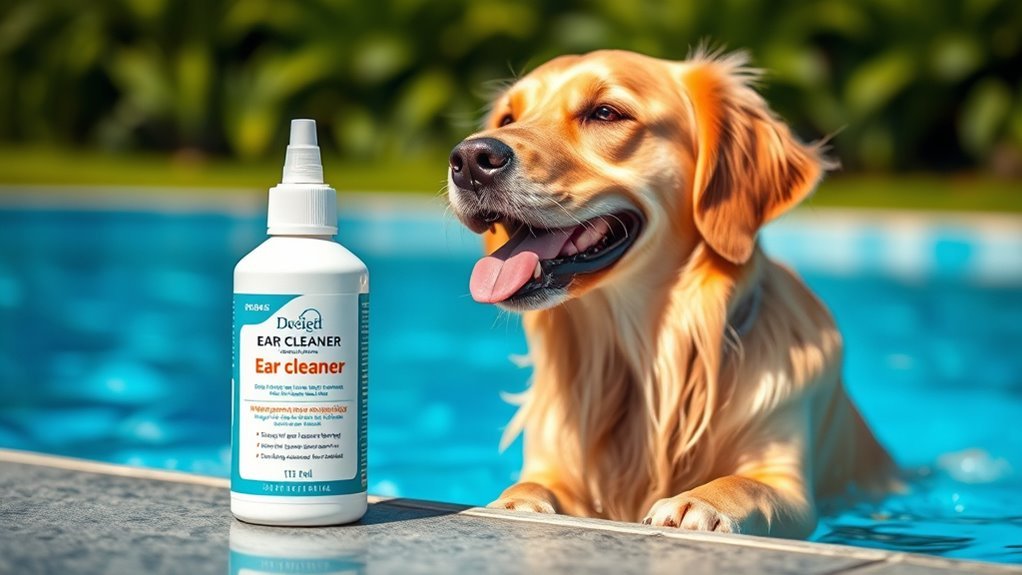 swimming dog ear cleaner considerations