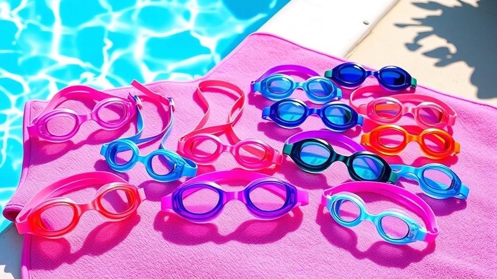 top 12 girls swim goggles