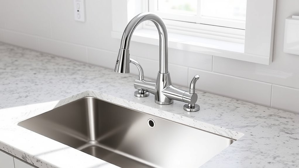 top 3 hole kitchen faucets