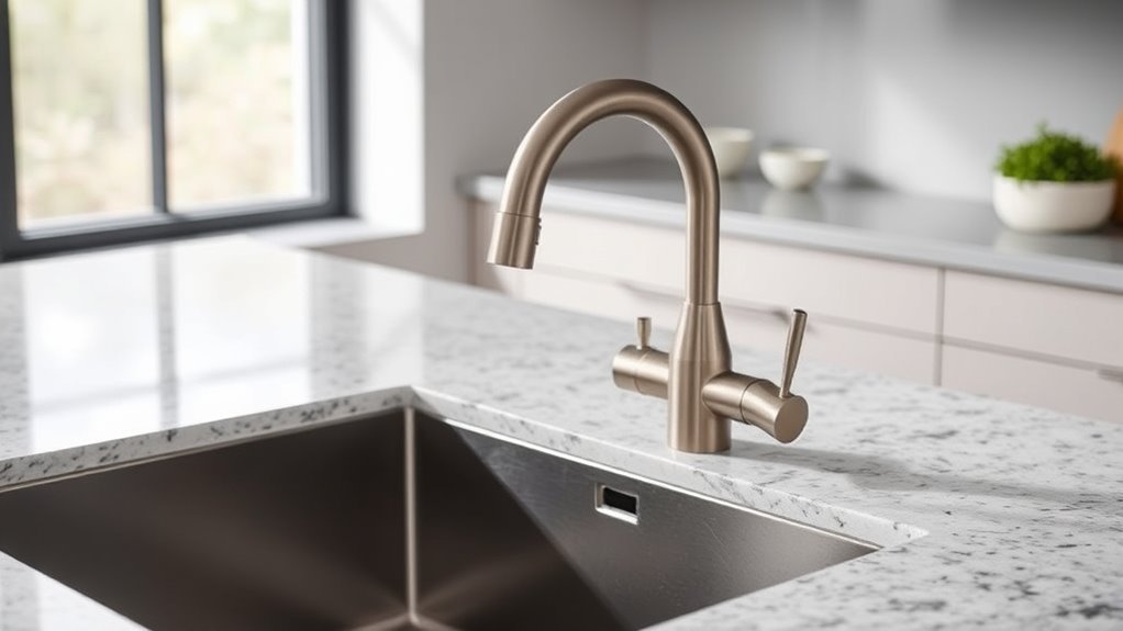 top 3 hole nickel faucets