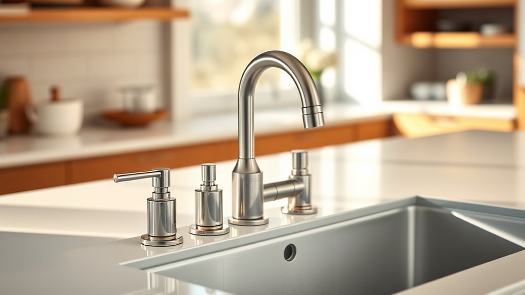 top 4 hole kitchen faucets