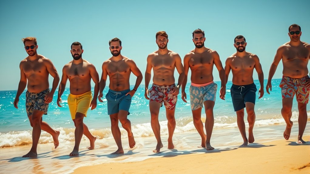 top 7 inch swim trunks
