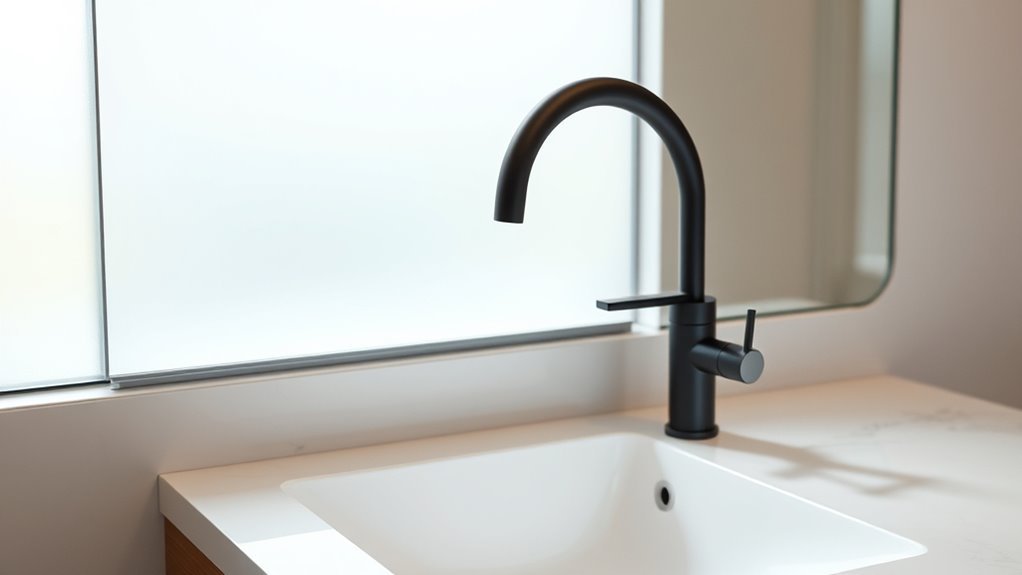 top above counter sink faucets