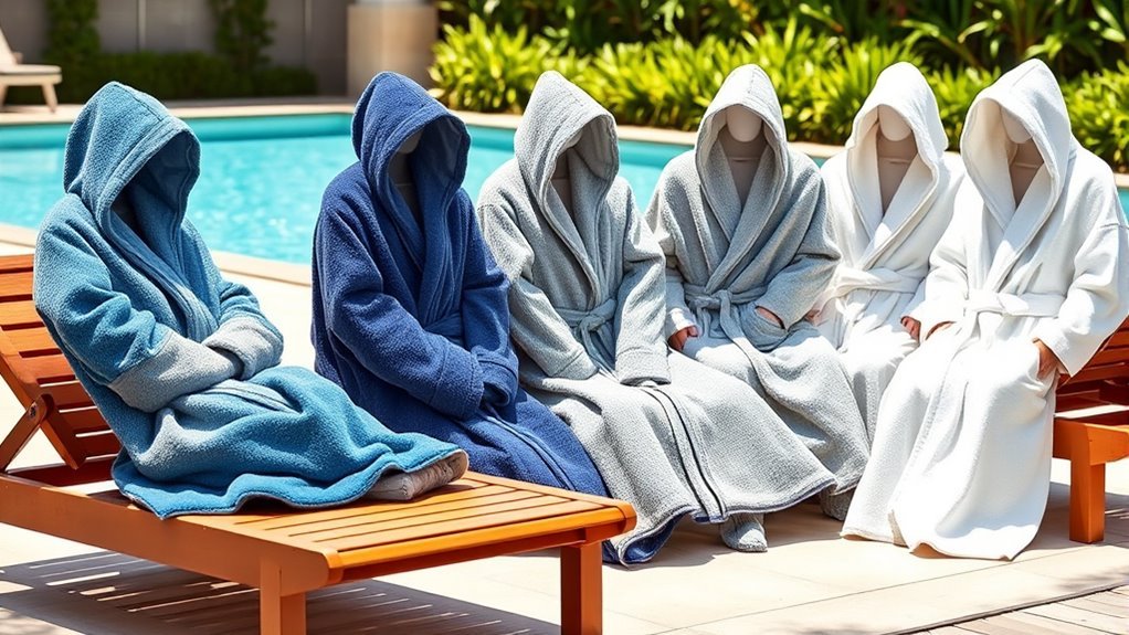 top after swim robes