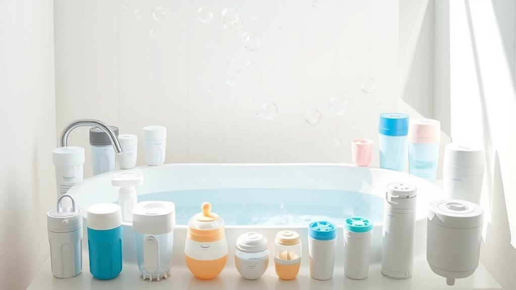 top baby bath water filters