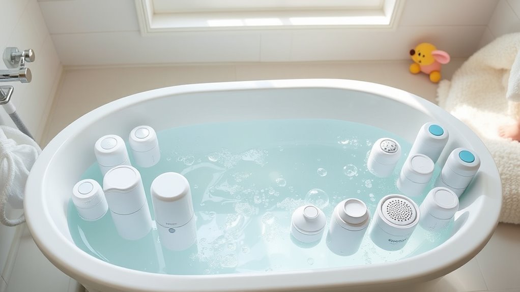 top baby bathtub water filters