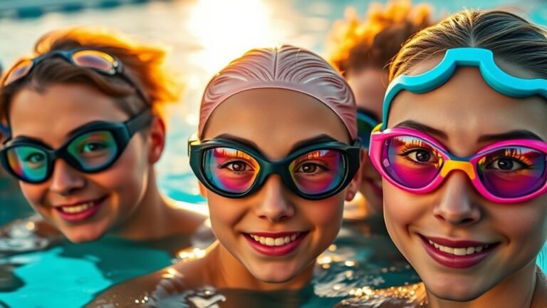 top big eye swim goggles