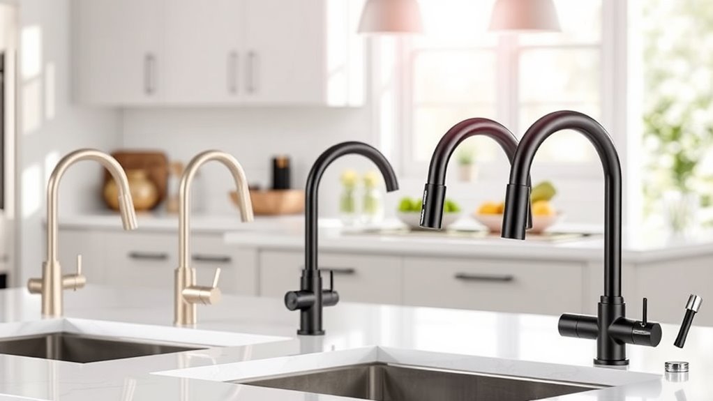 top budget pull down faucets