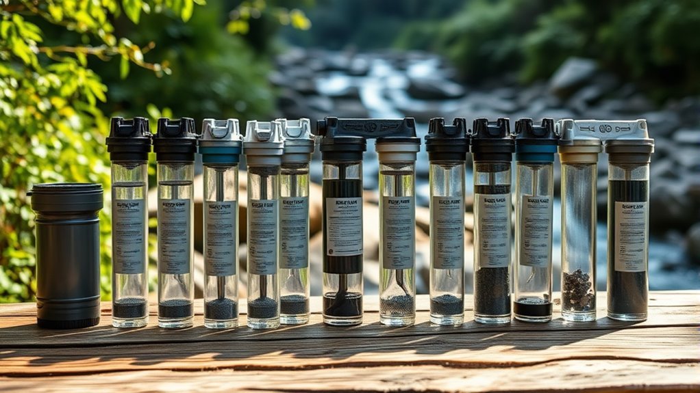 top camping gravity filters