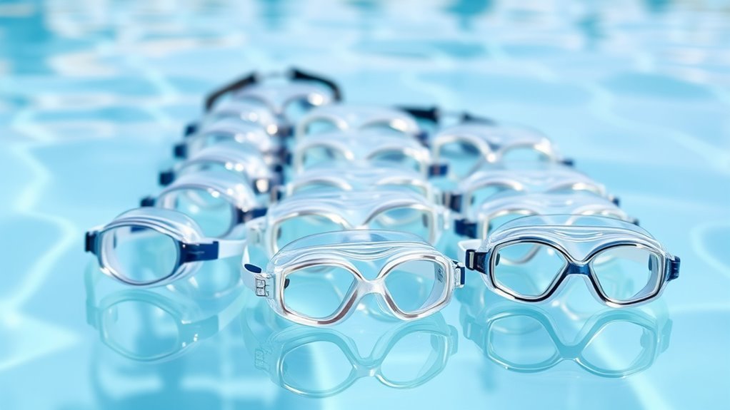 top clear swim goggles