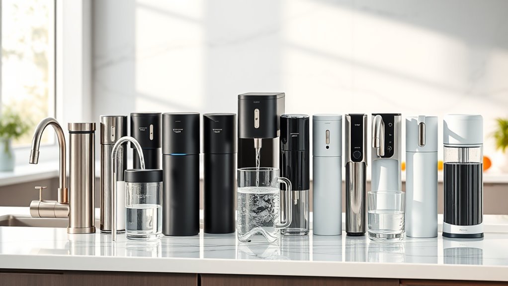 top counter water filters