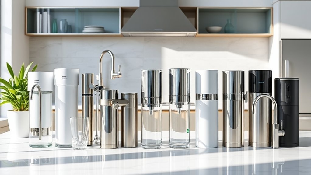 top countertop water filters