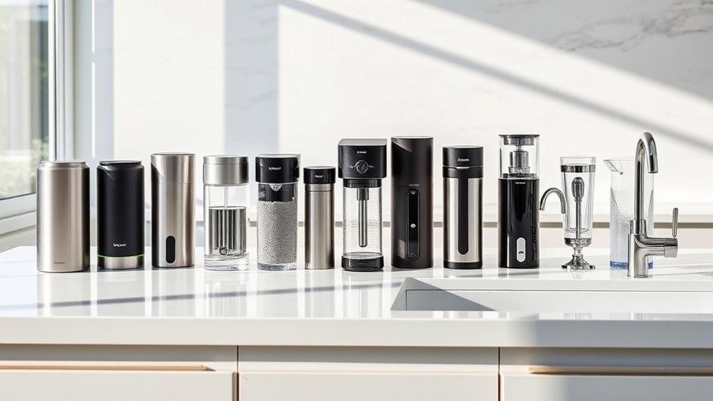 top countertop water filters