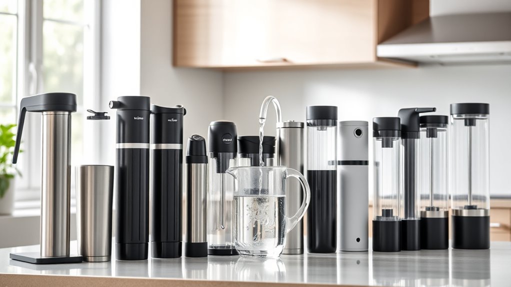 top countertop water filters