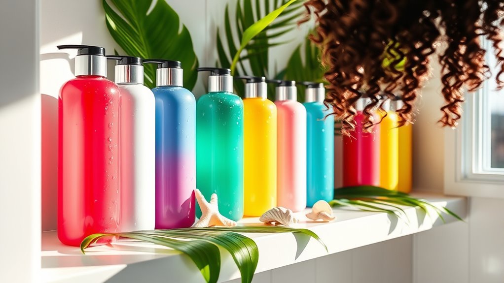 top curly hair swim shampoos