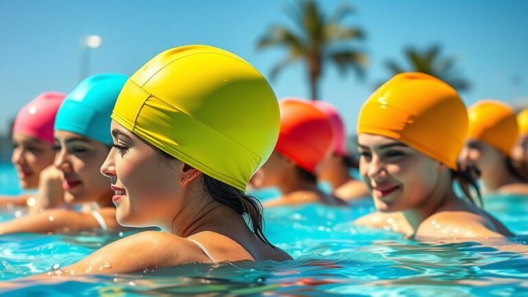 top dry hair swim hats
