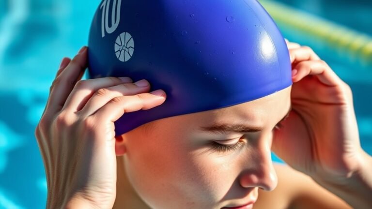 top ear protection swim caps