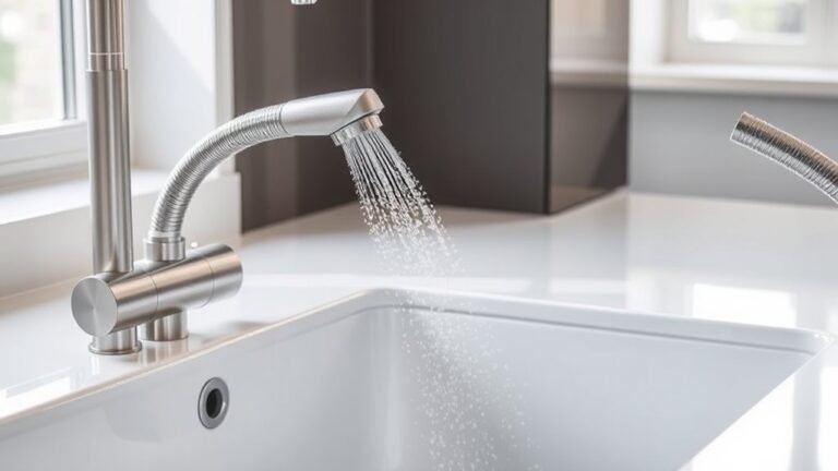 top faucet spray hoses