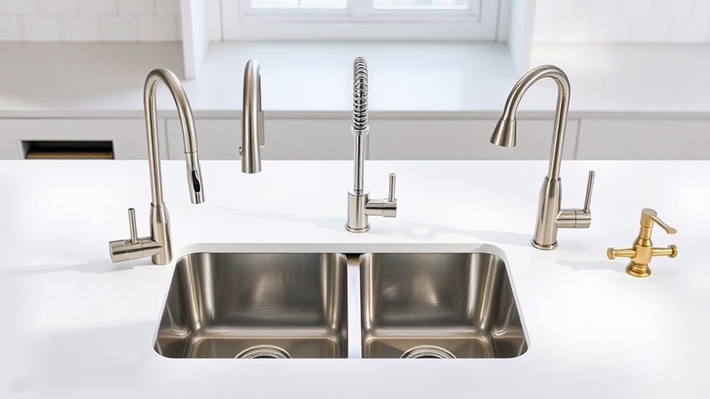 top faucets for 33 inch sinks