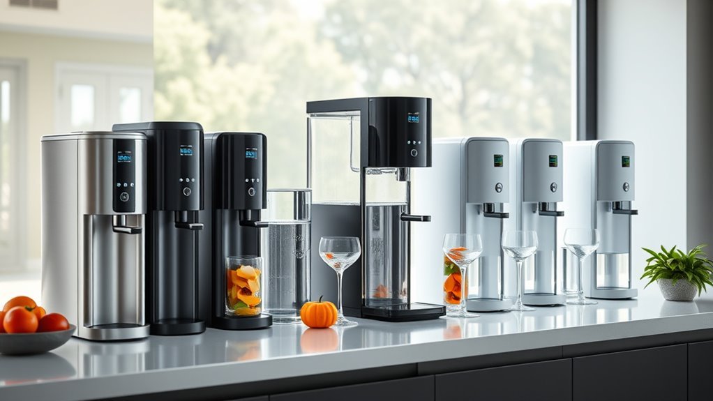 top filter water dispensers
