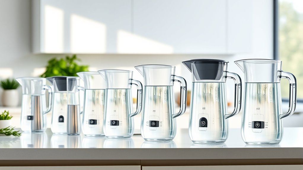 top filter water pitchers