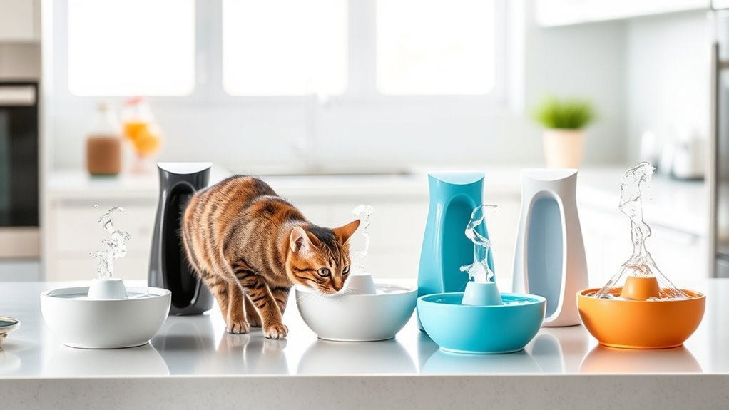 top filtered cat fountains