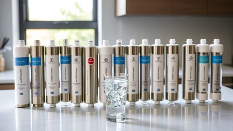top fridge water filter brands