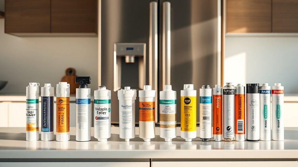 top fridge water filters