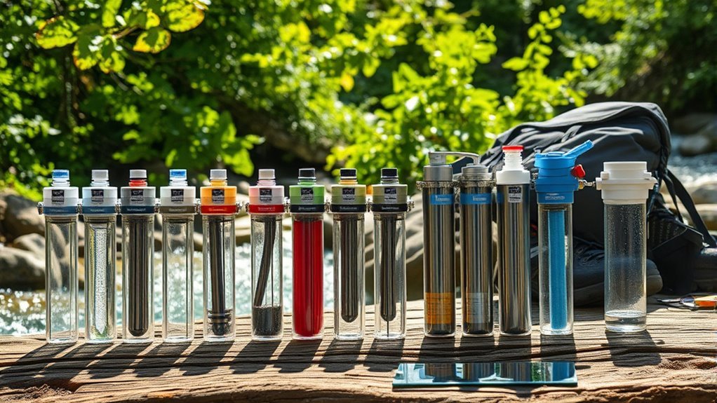 top gravity water filters