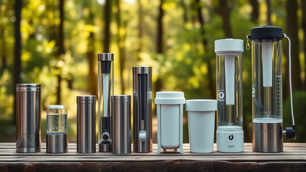 top gravity water filters
