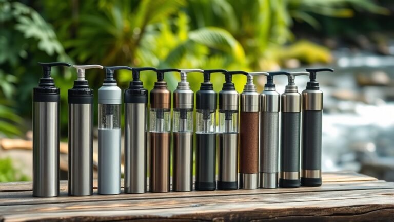 top hand pump water filters